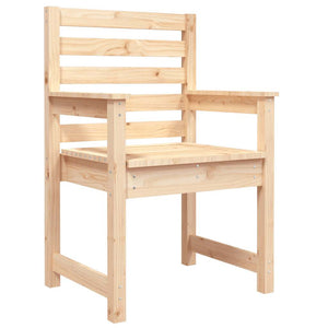 Sedie da Giardino 2pz 60x48x91 cm Legno Massello di Pino 824053