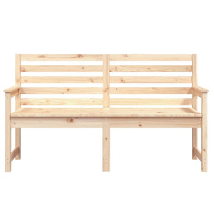 Panca da Giardino 159,5x48x91,5 cm in Legno Massello di Pino 824067