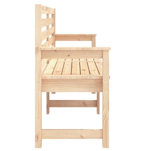 Panca da Giardino 159,5x48x91,5 cm in Legno Massello di Pino 824067