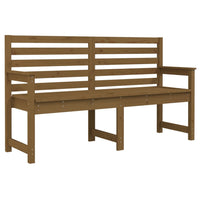 Panca da Giardino Ambra 159,5x48x91,5 cm Legno Massello di Pino