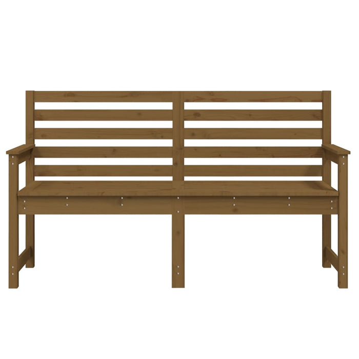 Panca da Giardino Ambra 159,5x48x91,5 cm Legno Massello di Pino
