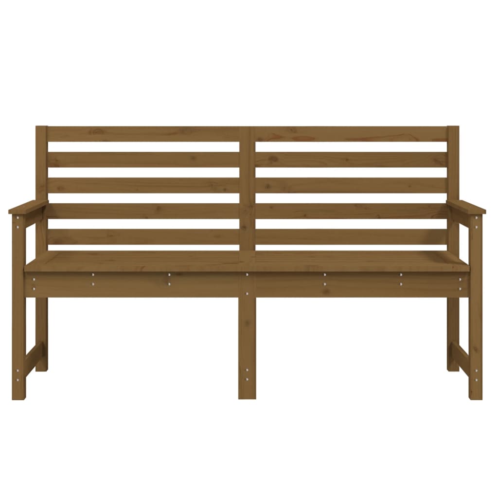 Panca da Giardino Ambra 159,5x48x91,5 cm Legno Massello di Pino 824070