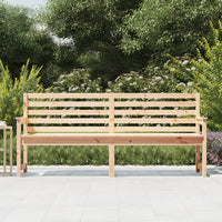 Panca da Giardino 203,5x48x91,5 cm in Legno Massello di Pino 824074