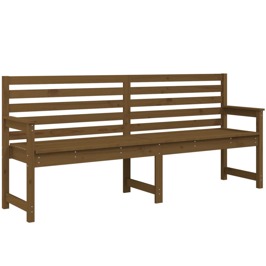 Panca da Giardino Ambra 203,5x48x91,5 cm Legno Massello di Pino 824077