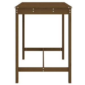 Tavolo da Giardino Ambra 121x82,5x110 cm Legno Massello di Pino