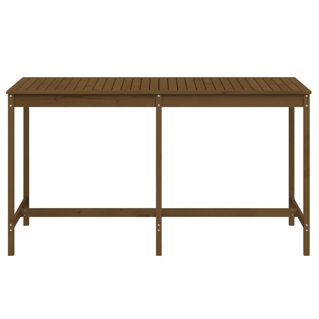 Tavolo da Giardino Ambra 203,5x90x110cm Legno Massello di Pino 824105
