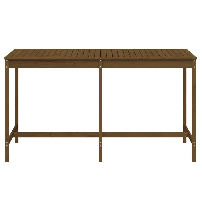 Tavolo da Giardino Ambra 203,5x90x110cm Legno Massello di Pino 824105