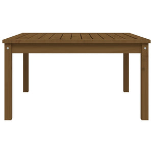 Tavolo da Giardino Ambra 82,5x82,5x45 cm Legno Massello di Pino