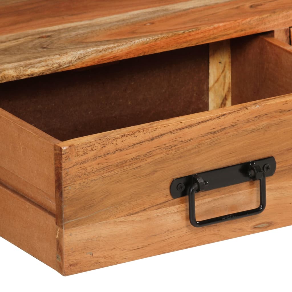 Mobile Porta TV-Mobile per TV-Credenza TV 120x30x45 cm in Legno Massello di Acacia