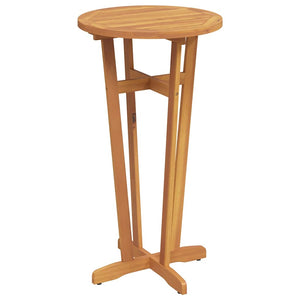 Tavolo da Bar da Giardino Ø60x105 cm Legno Massello di Acacia 319698
