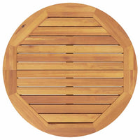 Tavolo da Bar da Giardino Ø60x105 cm Legno Massello di Acacia 319698