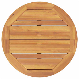 Tavolo da Bar da Giardino Ø60x105 cm Legno Massello di Acacia 319698