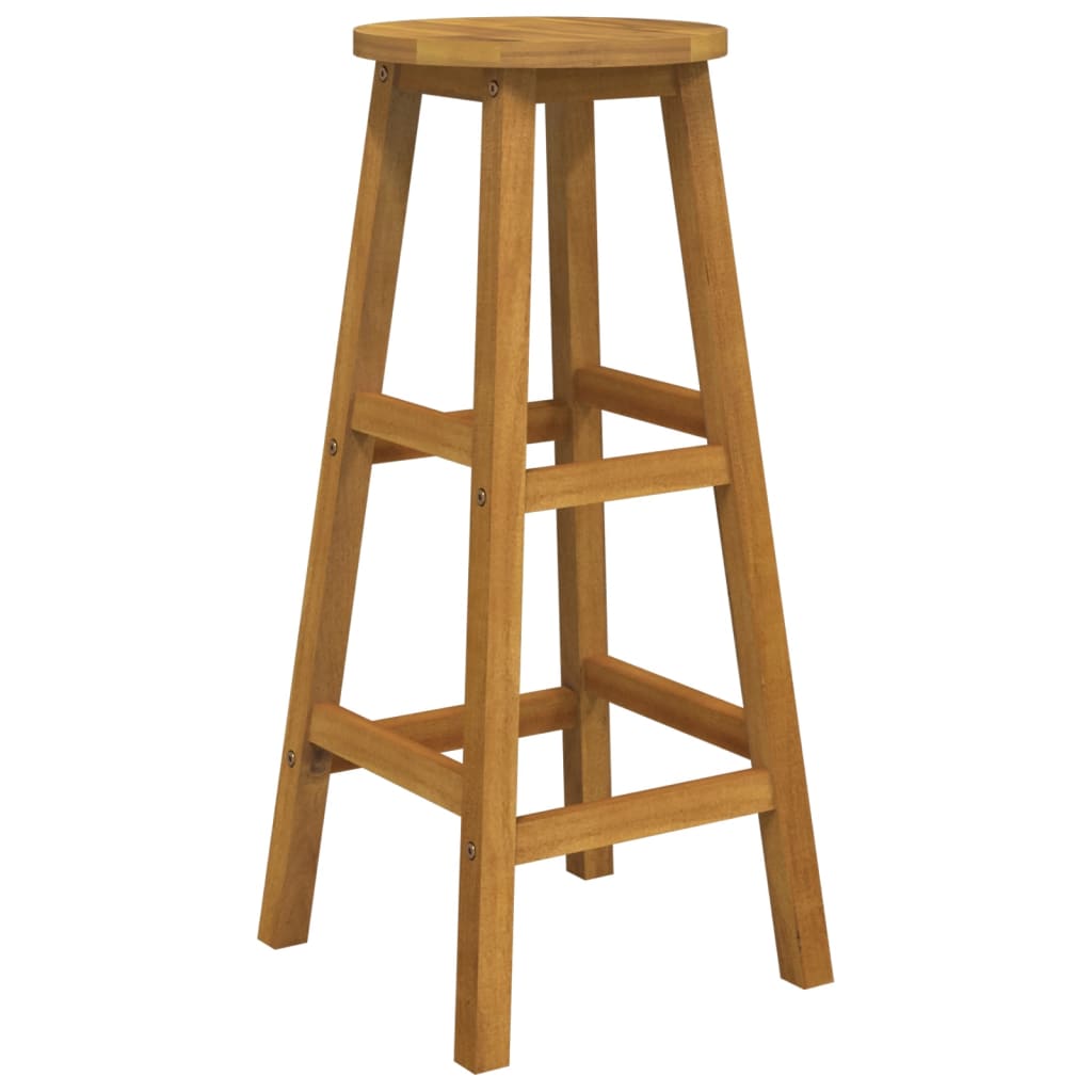 Set da Bar 3 pz in Legno Massello di Acacia 319699