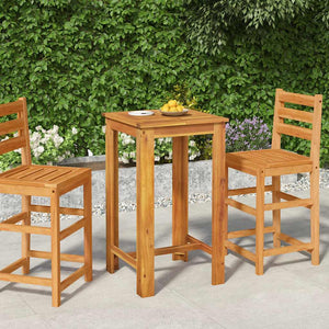 Tavolo da Bar da Giardino 60x60x105 cm Legno Massello di Acacia 319700