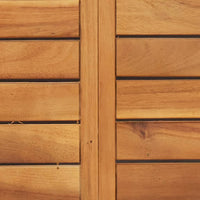 Set da Bistrò Pieghevole 3pz con Cuscini Legno Massello Acacia 319705