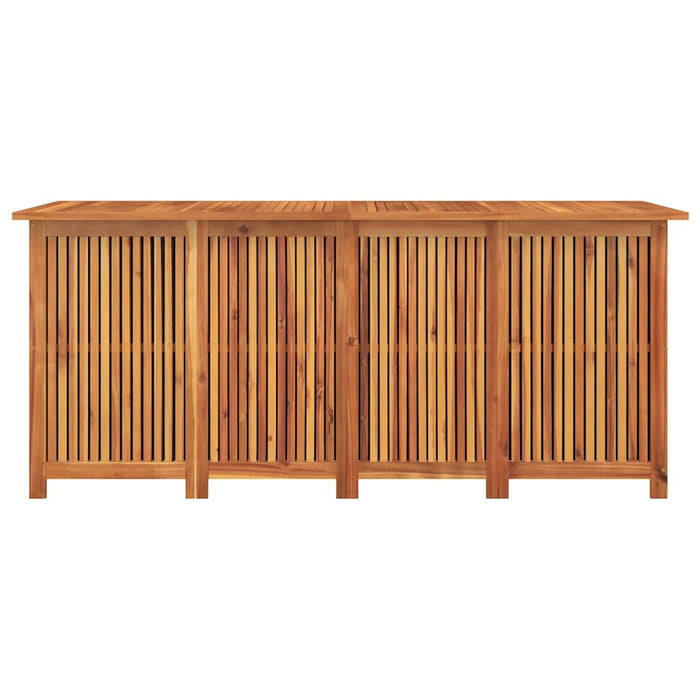 Contenitore da Giardino 175x80x75cm in Legno Massello di Acacia 319708