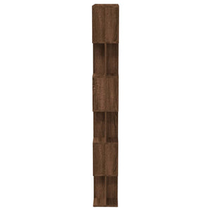 Libreria/Divisorio Rovere Marrone 80x24x192cm Legno Multistrato 816061