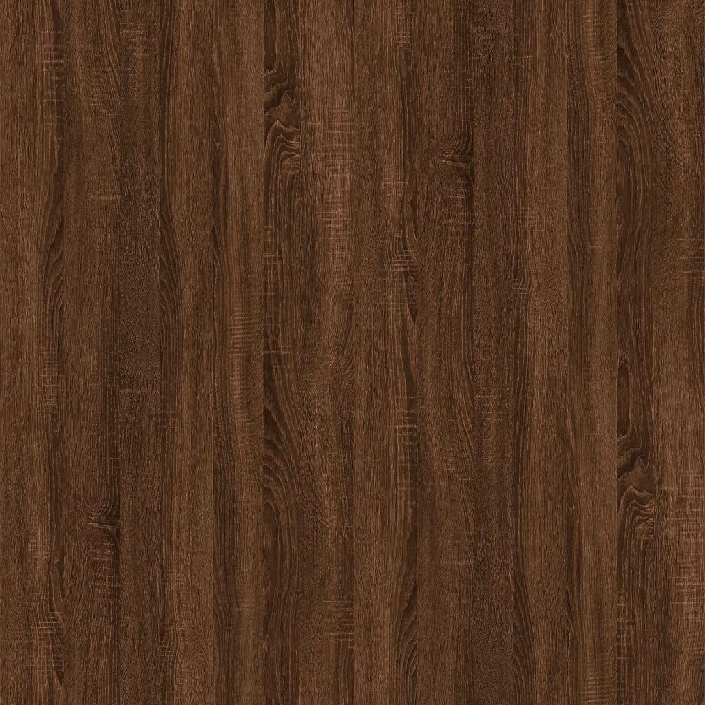 Libreria/Divisorio Rovere Marrone 80x24x192cm Legno Multistrato 816061