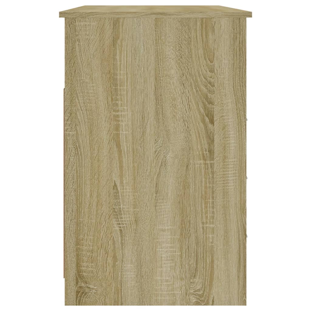 Scrivania Cassetti Rovere Sonoma 102x50x76 cm Legno Multistrato cod mxl 64769