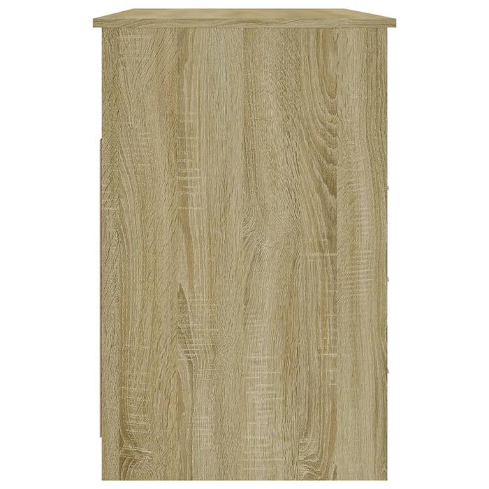 Scrivania Cassetti Rovere Sonoma 102x50x76 cm Legno Multistrato cod mxl 64769