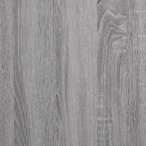 Scrivania Cassetti Grigio Sonoma 102x50x76 cm Legno Multistrato 823038