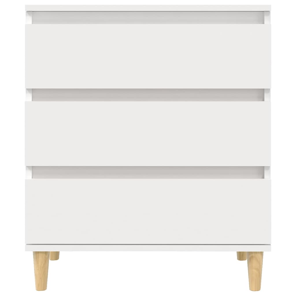 Credenza-Buffet-Armadio da cucina Bianca 60x35x70 cm in Legno Multistrato 208576