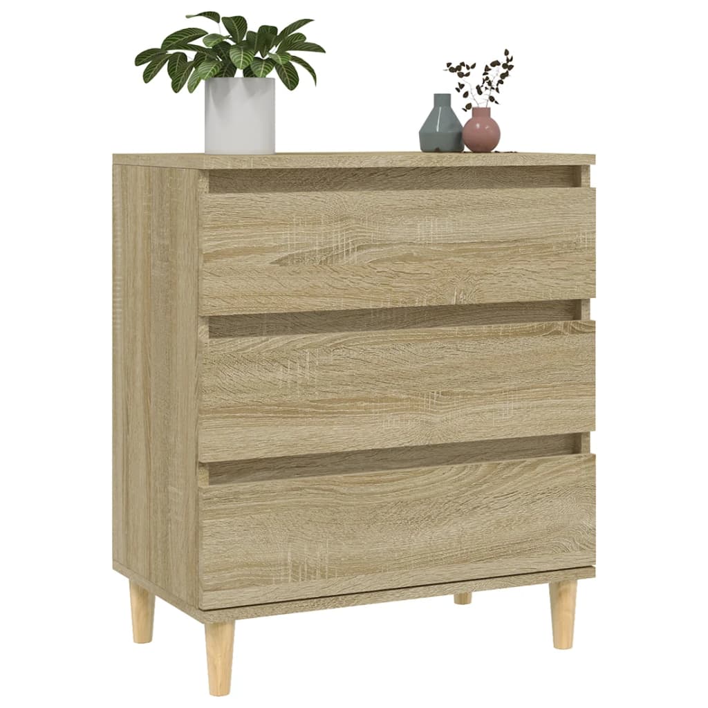 Credenza Rovere Sonoma 60x35x70 cm in Legno Multistrato 823043