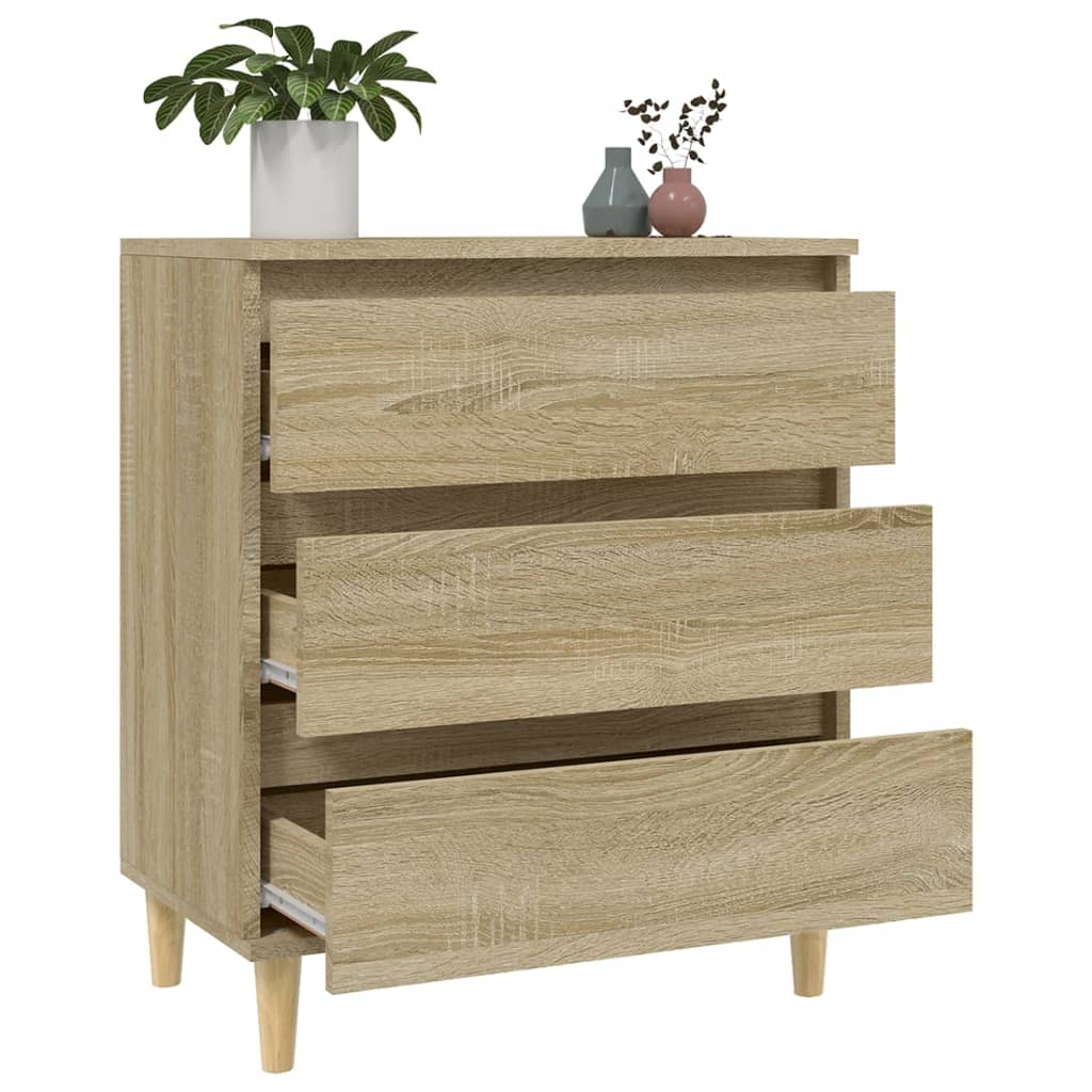 Credenza Rovere Sonoma 60x35x70 cm in Legno Multistrato 823043