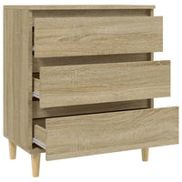 Credenza Rovere Sonoma 60x35x70 cm in Legno Multistrato 823043