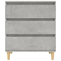 Credenza Grigio Cemento 60x35x70 cm in Legno Multistrato 823044