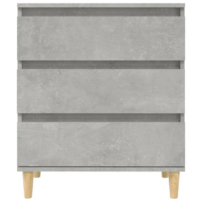 Credenza Grigio Cemento 60x35x70 cm in Legno Multistrato 823044