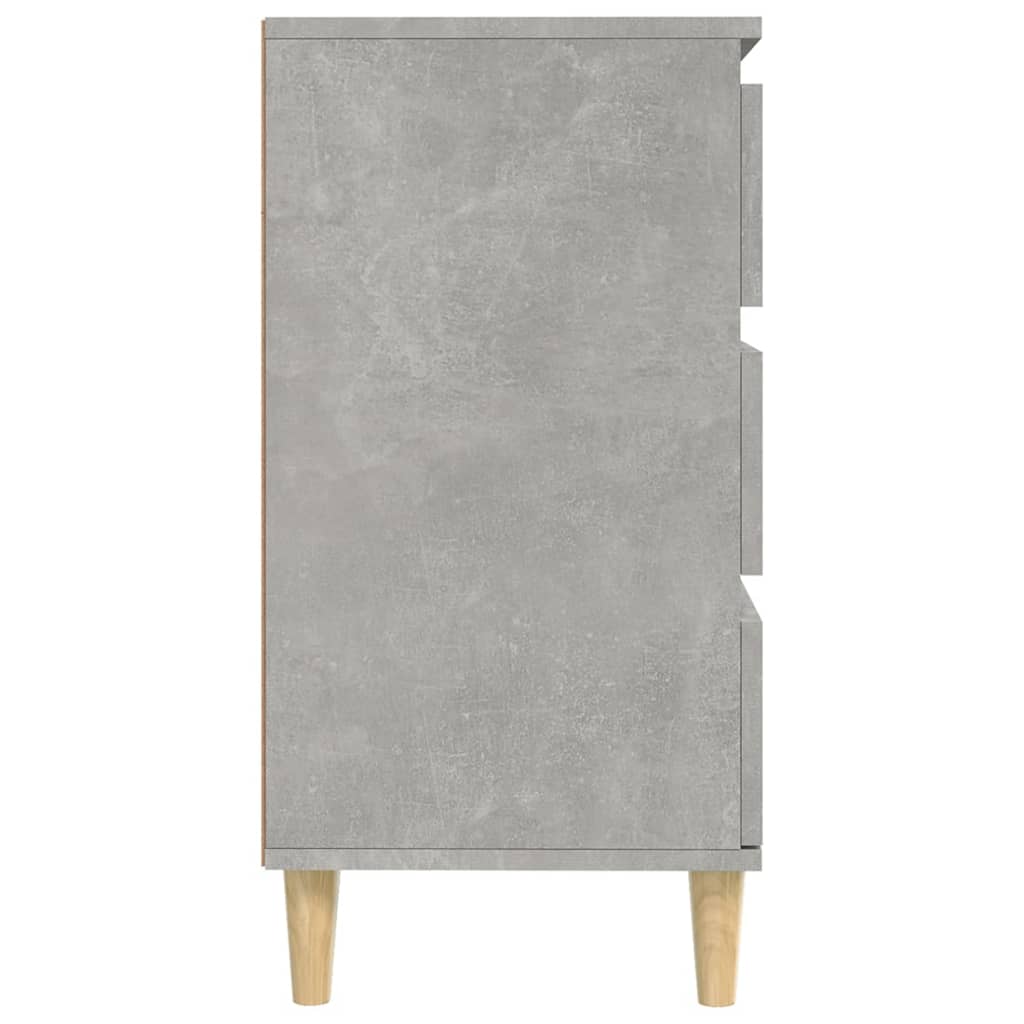 Credenza Grigio Cemento 60x35x70 cm in Legno Multistrato cod mxl 27280