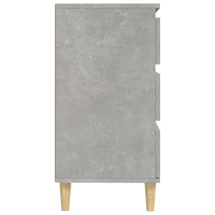 Credenza Grigio Cemento 60x35x70 cm in Legno Multistrato cod mxl 27280