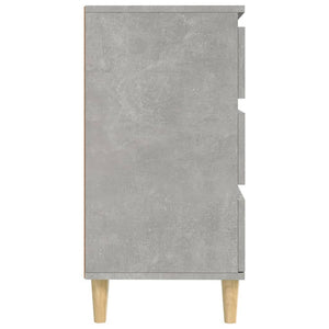 Credenza-Buffet-Armadio da cucina Grigio Cemento 60x35x70 cm in Legno Multistrato 321354