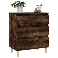 Credenza Rovere Fumo 60x35x70 cm in Legno Multistrato 823045