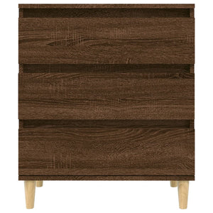 Credenza Rovere Marrone 60x35x70 cm in Legno Multistrato 823047