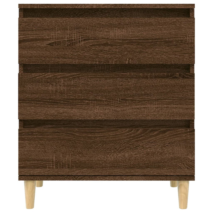 Credenza Rovere Marrone 60x35x70 cm in Legno Multistrato 823047