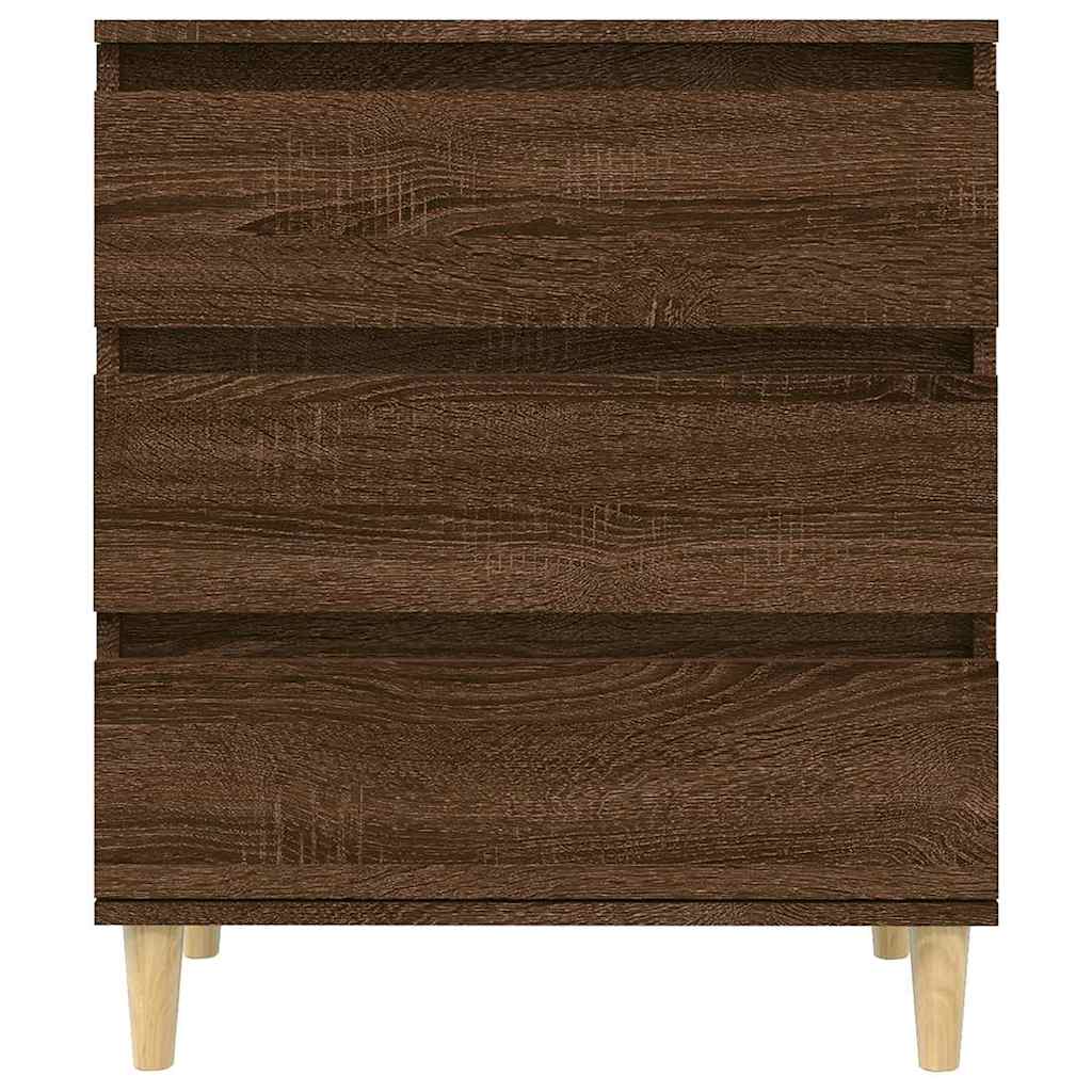 Credenza-Buffet-Armadio da cucina Rovere Marrone 60x35x70 cm in Legno Multistrato 143533