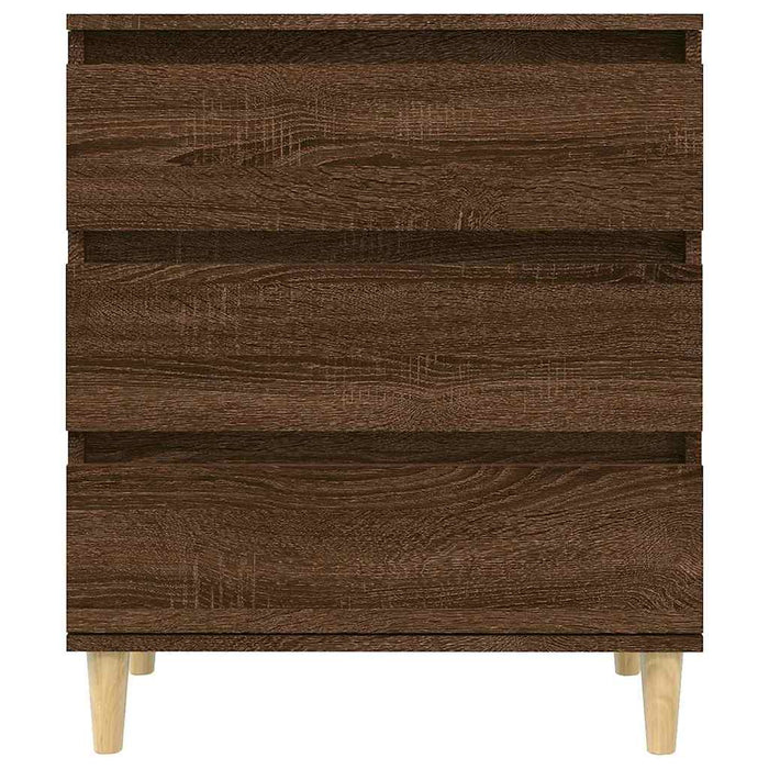 Credenza-Buffet-Armadio da cucina Rovere Marrone 60x35x70 cm in Legno Multistrato 143533