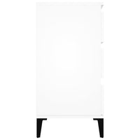 Credenza-Buffet-Armadio da cucina Bianca 60x35x70 cm in Legno Multistrato 498648