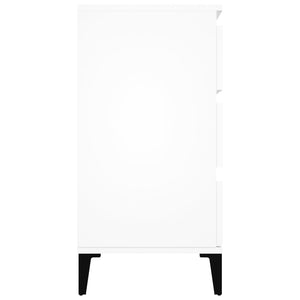 Credenza-Buffet-Armadio da cucina Bianca 60x35x70 cm in Legno Multistrato 498648