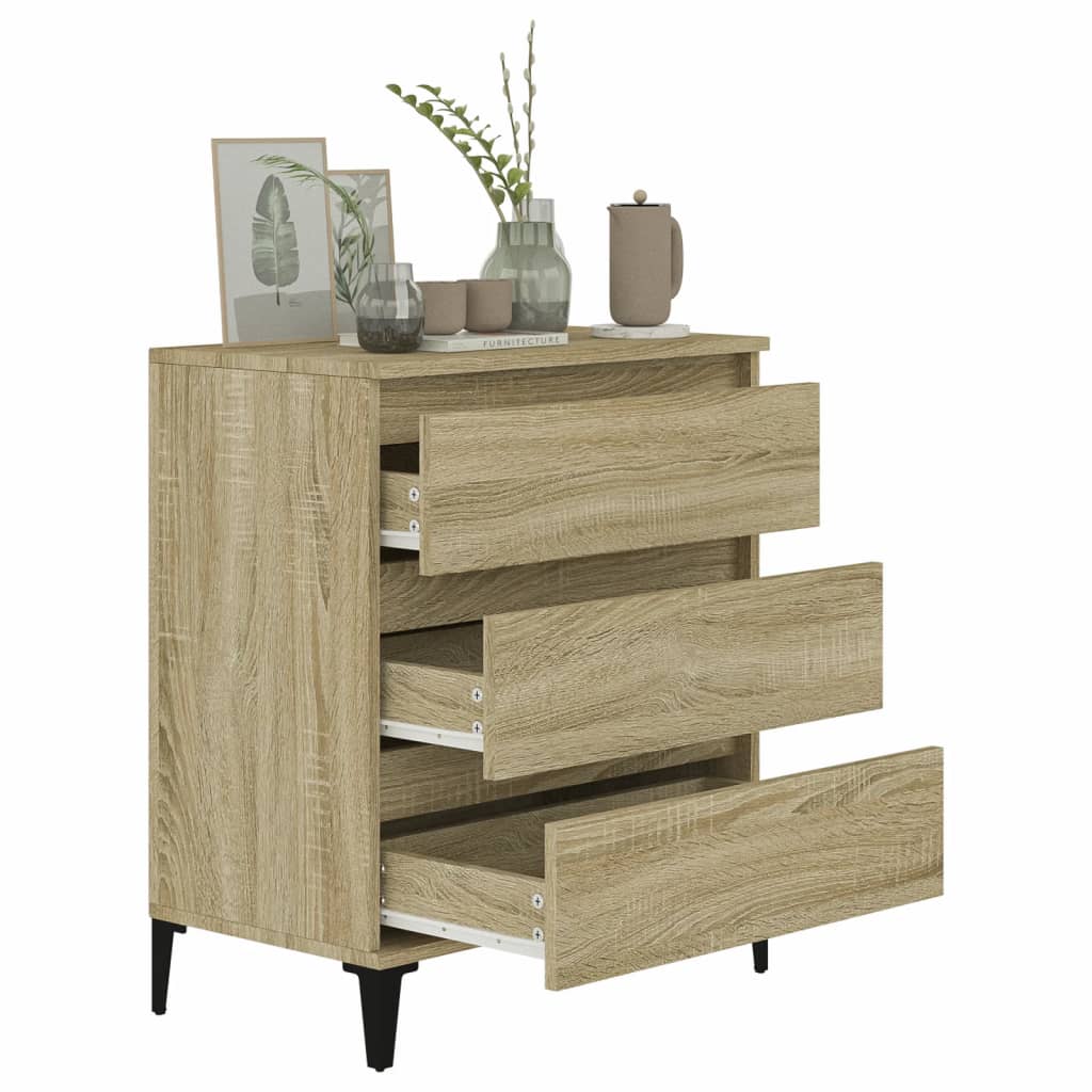 Credenza Rovere Sonoma 60x35x70 cm in Legno Multistrato 823051