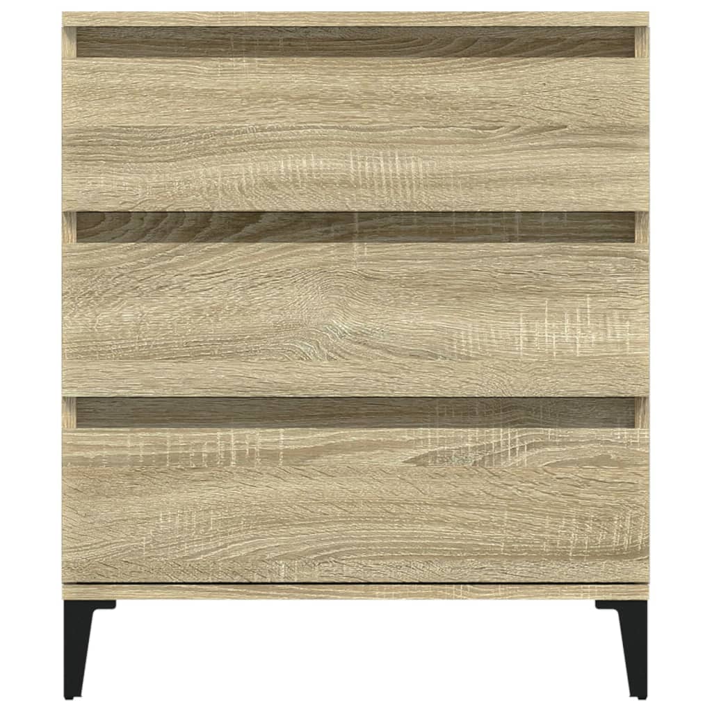 Credenza Rovere Sonoma 60x35x70 cm in Legno Multistrato cod mxl 28124