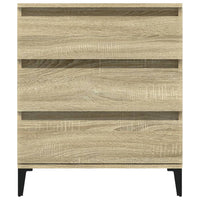 Credenza Rovere Sonoma 60x35x70 cm in Legno Multistrato cod mxl 28124