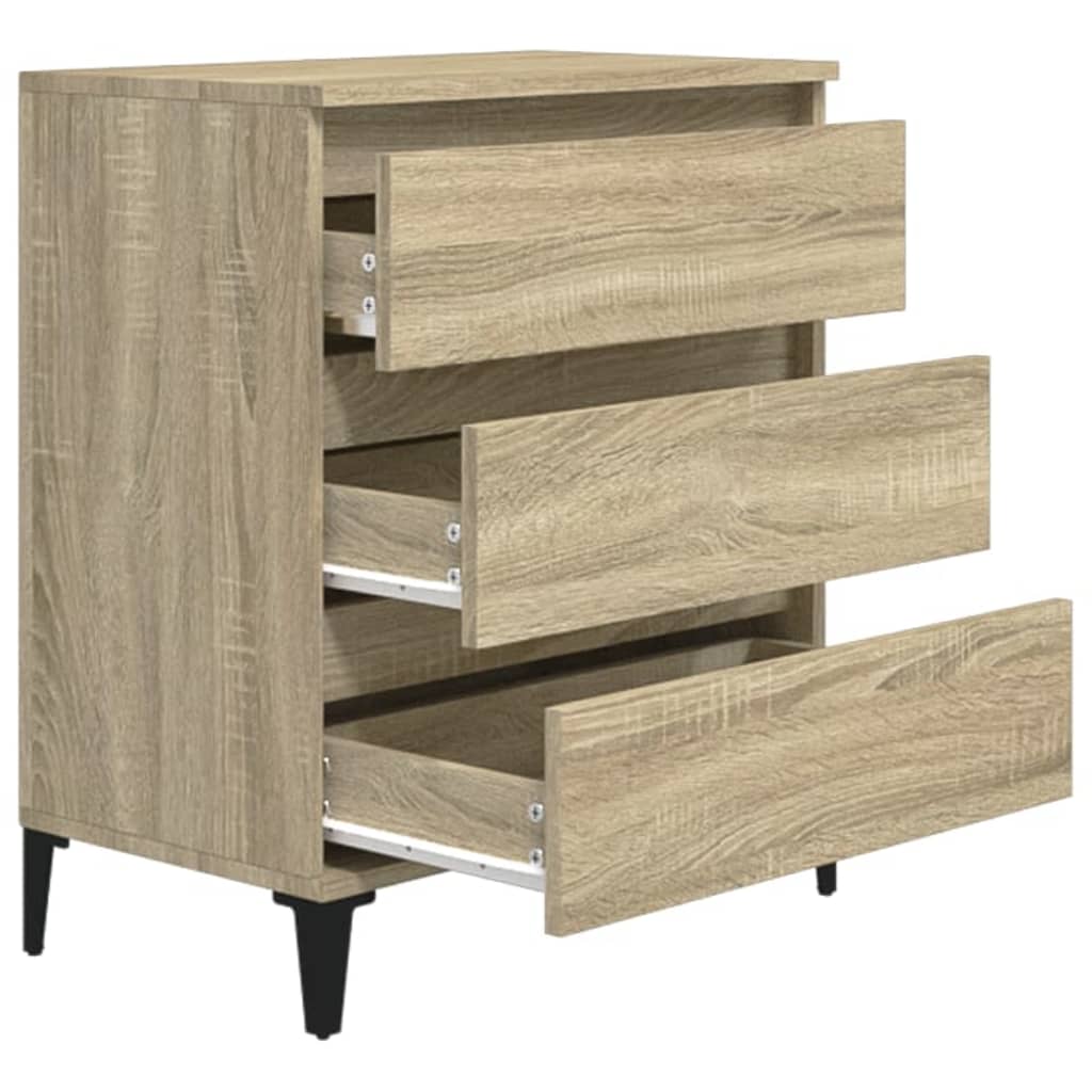 Credenza Rovere Sonoma 60x35x70 cm in Legno Multistrato cod mxl 28124
