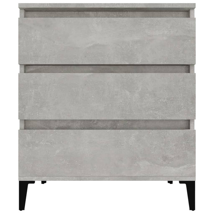 Credenza Grigio Cemento 60x35x70 cm in Legno Multistrato 823052