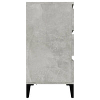 Credenza Grigio Cemento 60x35x70 cm in Legno Multistrato 823052