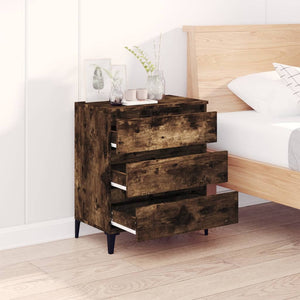 Credenza Rovere Fumo 60x35x70 cm in Legno Multistrato cod mxl 28129