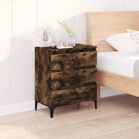 Credenza Rovere Fumo 60x35x70 cm in Legno Multistrato cod mxl 28129