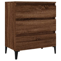 Credenza Rovere Marrone 60x35x70 cm in Legno Multistrato 823055